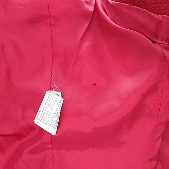 Wool Red Jacket S - Picture 6 of 10